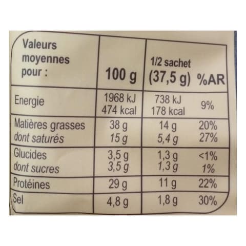 Carrefour Mini Saucisson Secs 75g