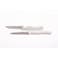 Bergner Stainless Steel 2Pc Fruit Knife Set, White Colour, BG39900Wh