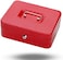 Generic Metal Cash Box With 2 Keys - 250X180X90mm (Red)