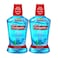 Colgate Plax Peppermint Mouthwash Blue 500ml Pack of 2