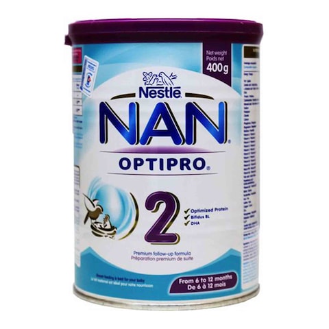 Nestle NAN  Protect Infant Formula Milk Powder Stage 2 400g