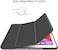 Ntech iPad 7Th/8Th Generation 10.2 Inch, Ultra Slim Lightweight Trifold Stand Smart Auto Sleep/Wake Cover, Soft TPU Silicone Back Case For iPad 10.2 2019/2020, Black