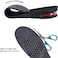 Aiwanto Height Increase Insole Height Adjustable Insole Shoe with Air Cushion Elevator Insole Lift Insole for Men &amp; Women 4-Layer 3.54" / 9cm(1 Pair)