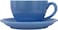 Coffee Cup With Saucer matt Blue 200ml