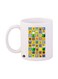Super Mario Video Game Printed Mug White/Yellow/Green Standard Size