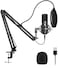 Maono USB Microphone Kit, 192KHZ/24BIT, Plug &amp; Play, AU-A04 Plus USB Computer Cardioid Mic Podcast Condenser Microphone With Professional Sound Chipset For PC Karaoke, YouTube, Gaming Recording