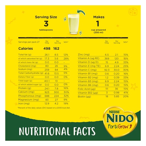 Nido Fortified Milk Powder 900g