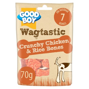 غود بوي واغتاستيك عظام الدجاج والأرز المقرمشة 70غرام