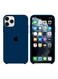 Generic Protective Silicone Case Cover For Apple iPhone 12 Pro 6.1Inch Yale Blue