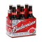 Budweiser Beer Bottle 35.5CL X6
