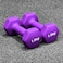 YALLA HomeGym Neoprene Dumbbells, Set of 6 Hand Weights for Men &amp; Women, Non-Slip Grip, Strength Training Free Weights for Home Gym