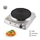 AFRA Single Electric Hotplate, 1500W, Thermostatic Control, Stainless Steel, Overheat Protection, G-MARK, ESMA, ROHS, And CB Certified, 2 Years Warranty