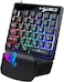 HXSJ Wired Keyboard And Mouse Combo V400 35 Keys Single-Hand Gaming Keyboard &amp; RGB Gaming Mouse Set For PC Laptop