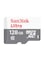 SanDisk - Ultra microSDXC UHS-I Class 10 Memory Card 128GB Grey/White