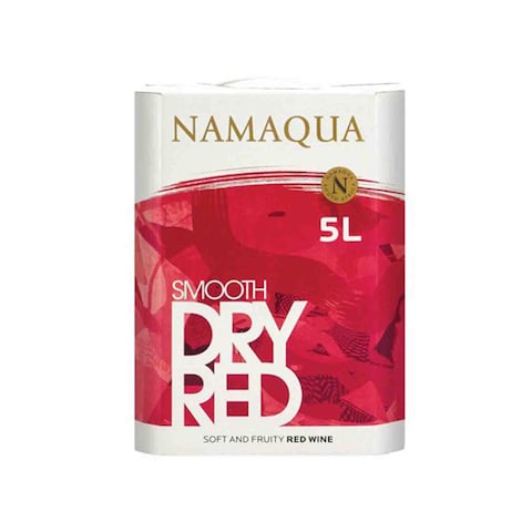 Namaqua Smooth Dry Red Wine 5L