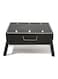 Generic Portable Barbeque Charcoal Grill Black/Silver 42X29.5cm