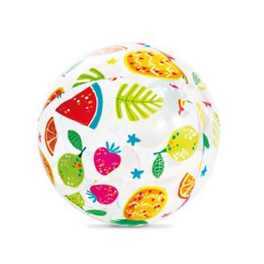 انتكس 59040 كرة شاطئ بطباعة حيوية للأطفال - 51 سم