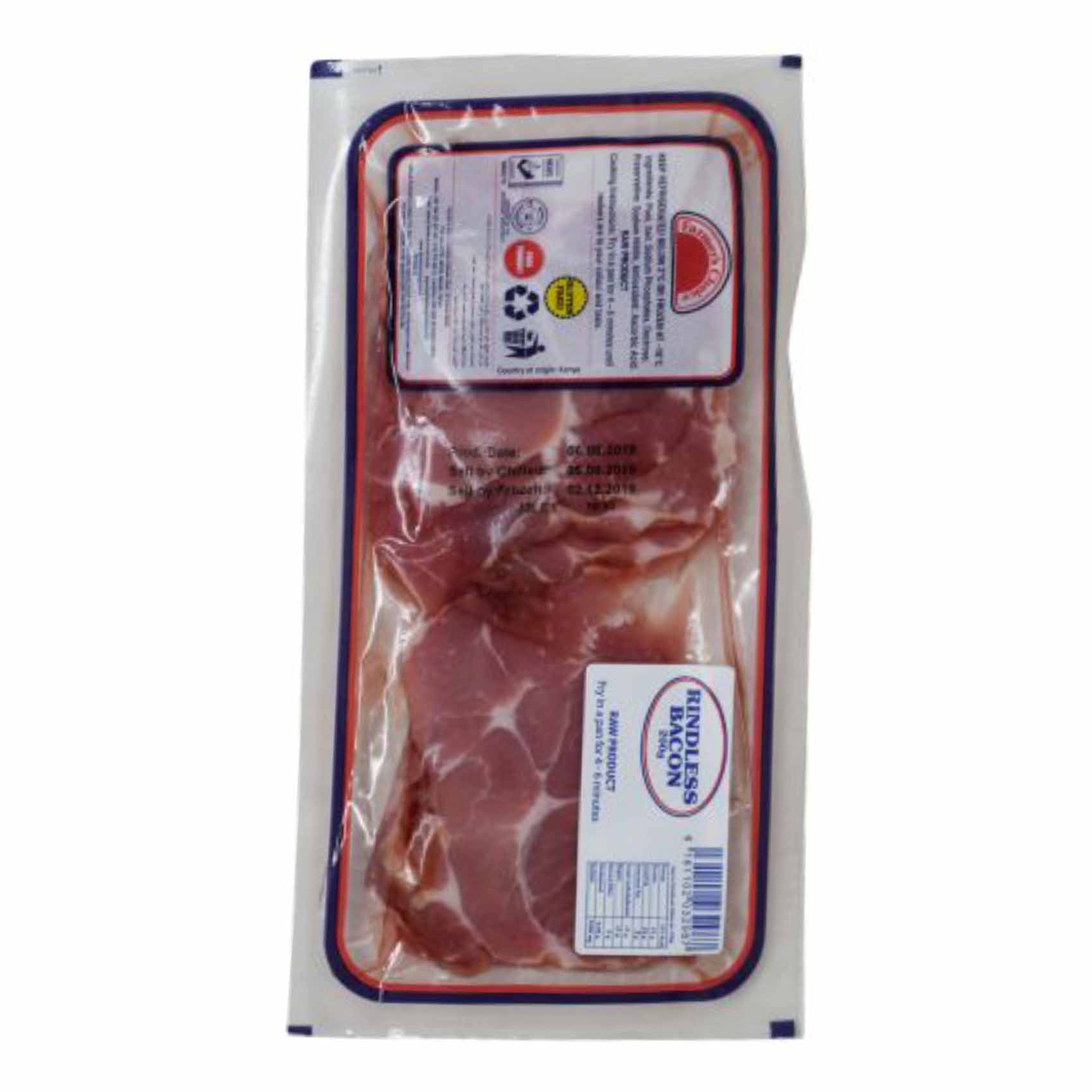 Farmers Choice Rindless Bacon 200 gr
