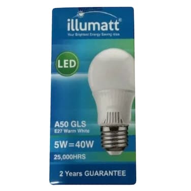 illuminate A50 LED Bulb 5W 1 Piece