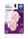 Philips Avent Super Soothie Pacifier, 3+ Months, Pack Of 2 - Pink