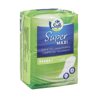 Carrefour Pads Ultra Thin Super Wings X12