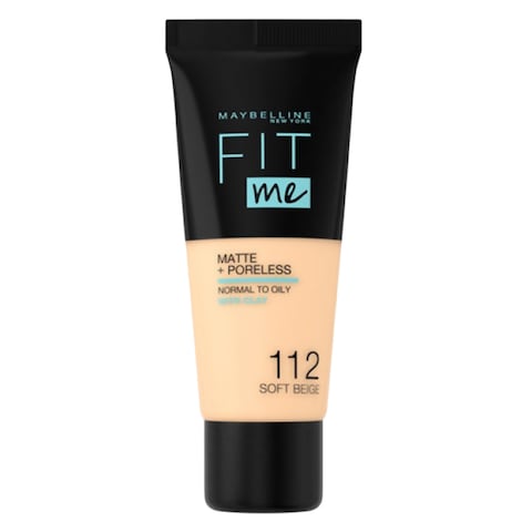Maybelline New York Fit Me Matte And Poreless Foundation 112 Natural Ivory 30ml