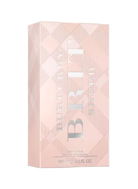 Burberry Brit Sheer Eau De Toilette For Women - 100ml