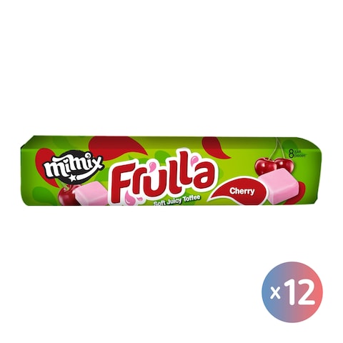 Mimix Frulla Toffee with Cherry - 8 Toffees - 12 Pieces