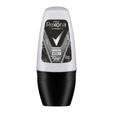 Rexona Deodorant Roll On - Charcoal Clean - 50ml