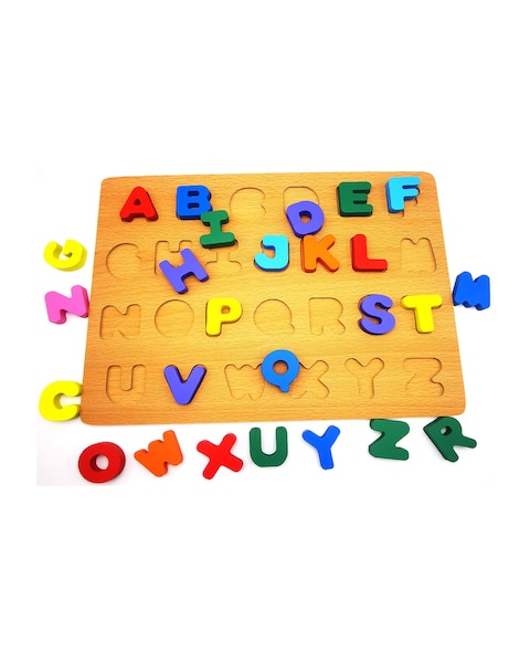 Alphabet Puzzle ABC Jigsaws Chunky Letters Early Learning Toys for Kindergarten and Toddlers-est Educational Toy Preschool Learning