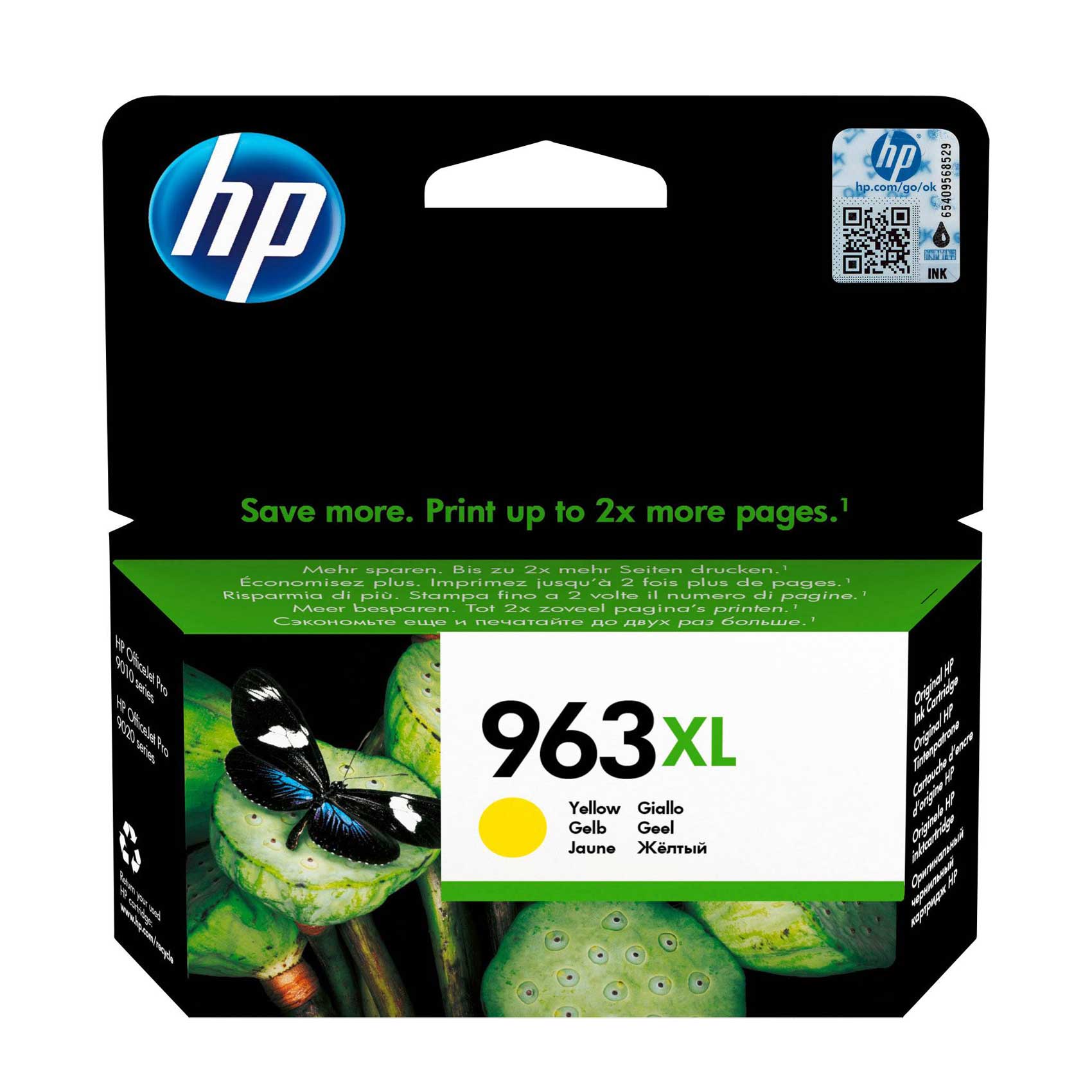 HP Ink Cartridge 963XL Yellow