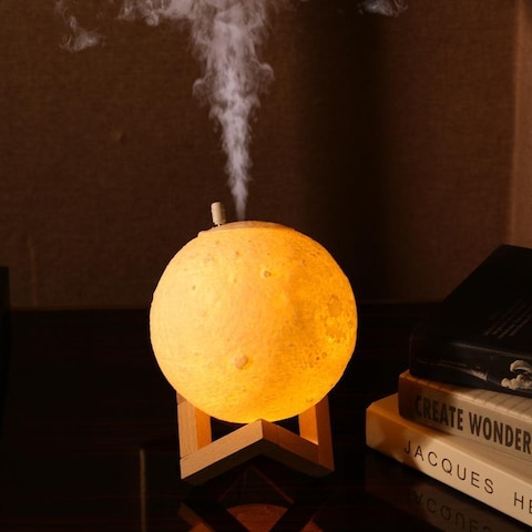 Edragonmall - Lunar Light Humidifier New Strange Portable Usb Charging Humidifier Large Capacity Household Mute Humidifier Gift