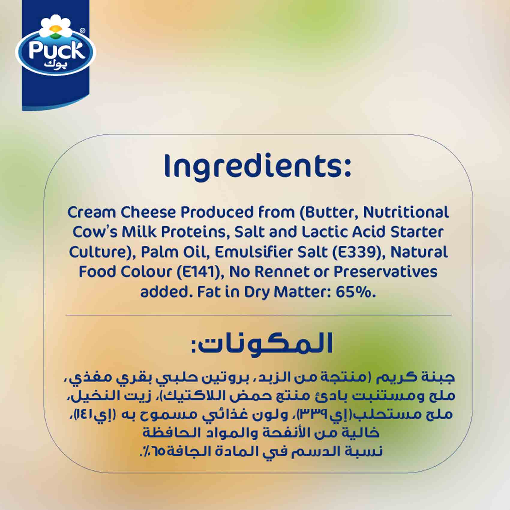 Puck Spread Cream Cheese 500 Gram product thumbnail 4