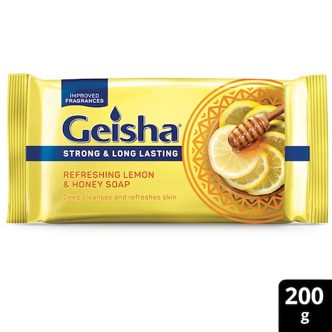 Geisha Lemon &amp; Honey Soap 200G