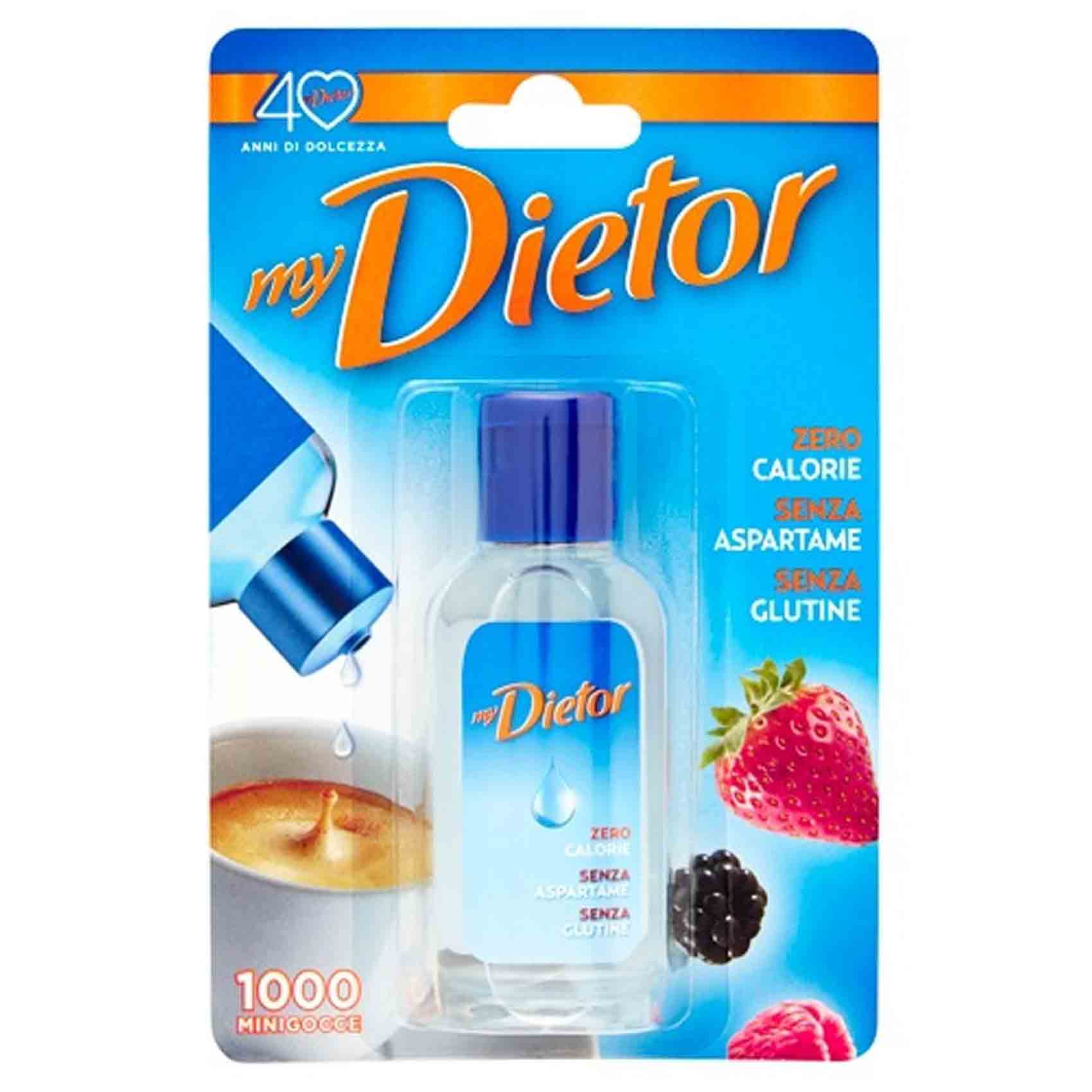 Sperlari Sweetener My Dietor Liquid 1000 Minigocce 50 Ml Blister