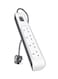 Belkin Surge Protection Strip 4 X 2.4Amp With Power Cord BKN-BSV400AF2M White