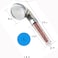 Generic-SPA Spa Beauty Negative Ion Shower Head Water-saving Filter Detachable Shower Head Explosion-proof Large transparent anion