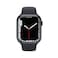 Apple Watch Series 7 GPS, 45mm Midnight Aluminium Case with Midnight Sport Band - Regular