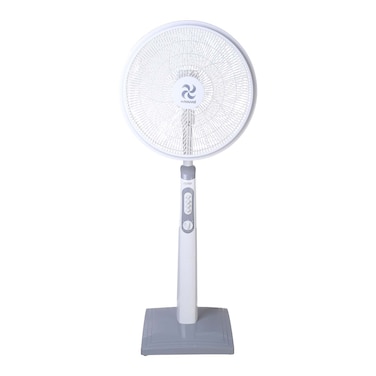 مروحة ستاند نوفال برستيج 18 بوصة - أبيض
