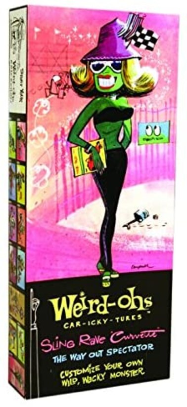 Buy Hawk Weird-Ohs Model Kits, Sling Rave Curvete, Retro 1960S St ...