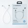 Powerology PCAB006WH MFI Braided Type-C to Lightning Cable 30CM