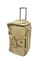 Camping Luggage Bag Multi Layer Travel Packing Bag with Trolley Wheels Small