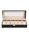 6-Grid PU Leather Watch Storage Box