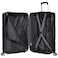 Eminent Hard Case Suitcase Trolley Luggage Set of 3 Polycarbonate Lightweight 4 Quiet Double Spinner Wheels Travel Bags With TSA Lock KJ84 Black