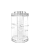 Generic 360 Degree Octagon Shaped Rotating Cosmetic Organizer Clear