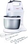 MOULINEX Quick Mix Hand Mixer with 3.5 L itre stand bowl, 300 Watts, Off White,&nbsp; Stainless Steel/Plastic,&nbsp; HM312127