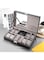 Generic 3-Mixed Grid Watch Display Storage Organizer