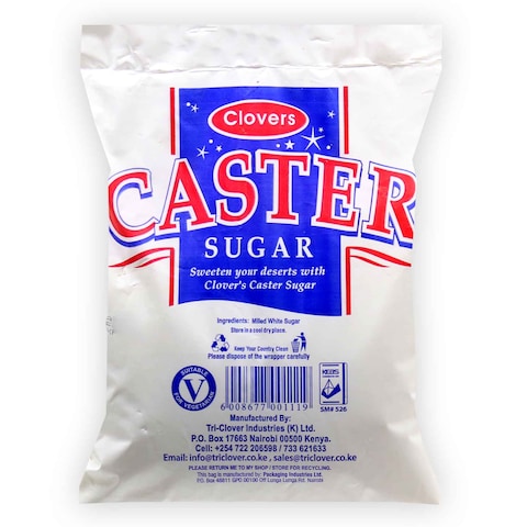 Clovers Caster Sugar 500g