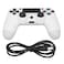 Arealer - Wired Game Controller USB Joystick Handle Gamepad Dual Rocker for PS4 Controller PlayStation 4 for PC System
