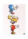 Video Game Sonic Metal Plate Poster Multicolour 15x20centimeter